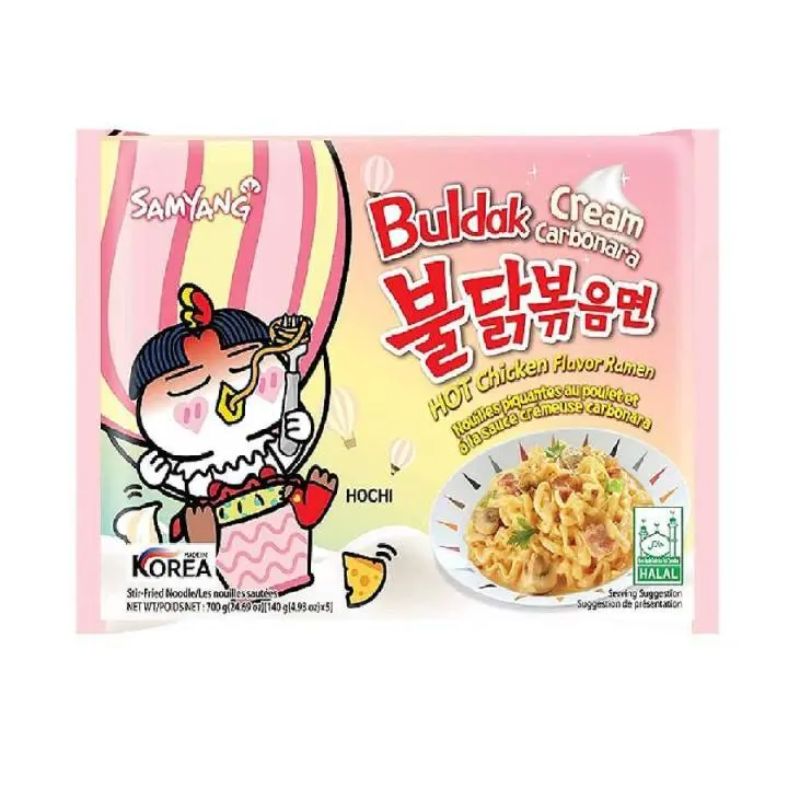 Buldak cream carbonara 