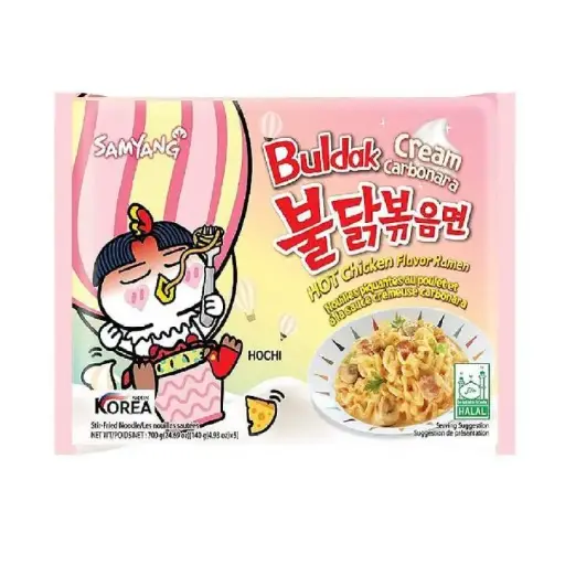 Buldak cream carbonara 